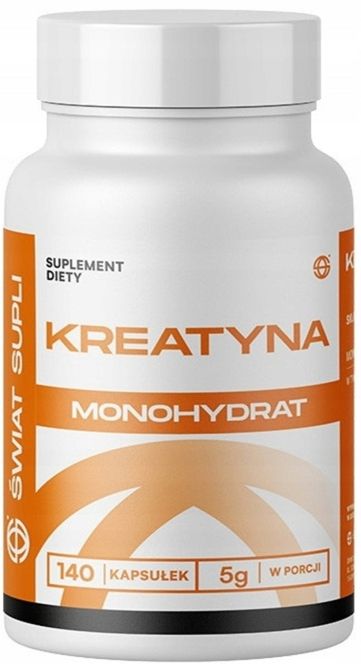 Creatine Monohydrate WORLD SUPLI 140 capsules