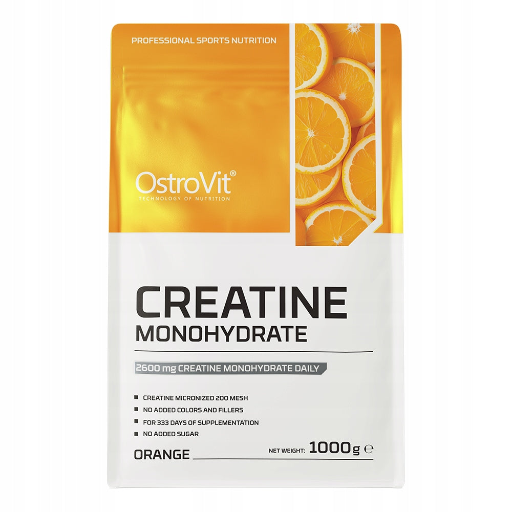 Creatine OstroVit Creatine Monohydrate 1000 g Creatine Monohydrate Expiration date at least 1 year from the date of purchase