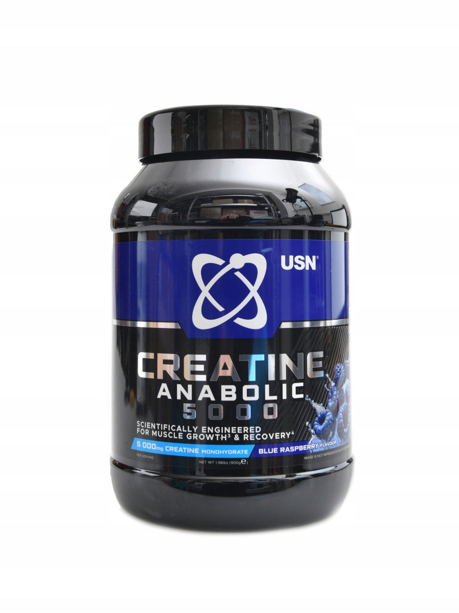 Creatine anabolic 5000 900g modrá malina