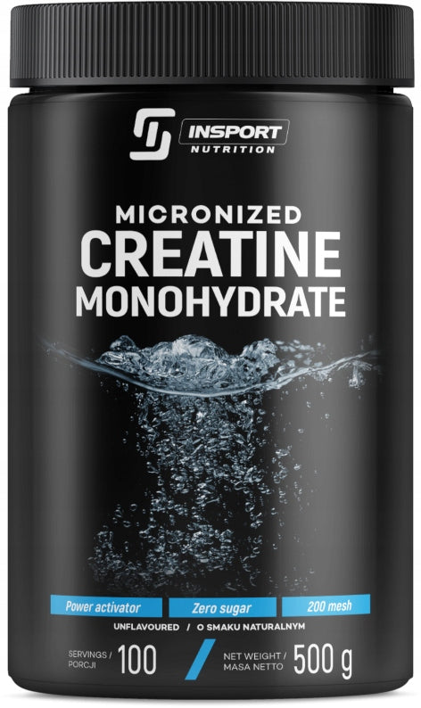 Creatine monohydrate 500g Insport powder pure strength mass regeneration
