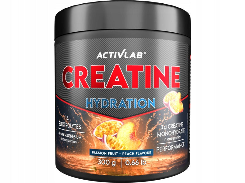 Creatine monohydrate ACTIVLAB Passion Fruit and peach (300 g)