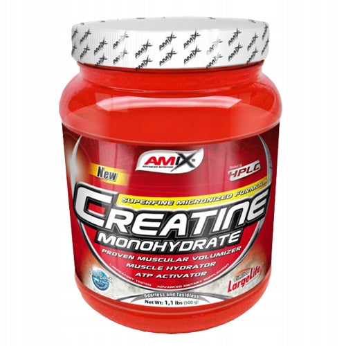 Creatine monohydrate AMIX 500 caps. CREATINE IN CAPSULES 125 servings Packaging status original