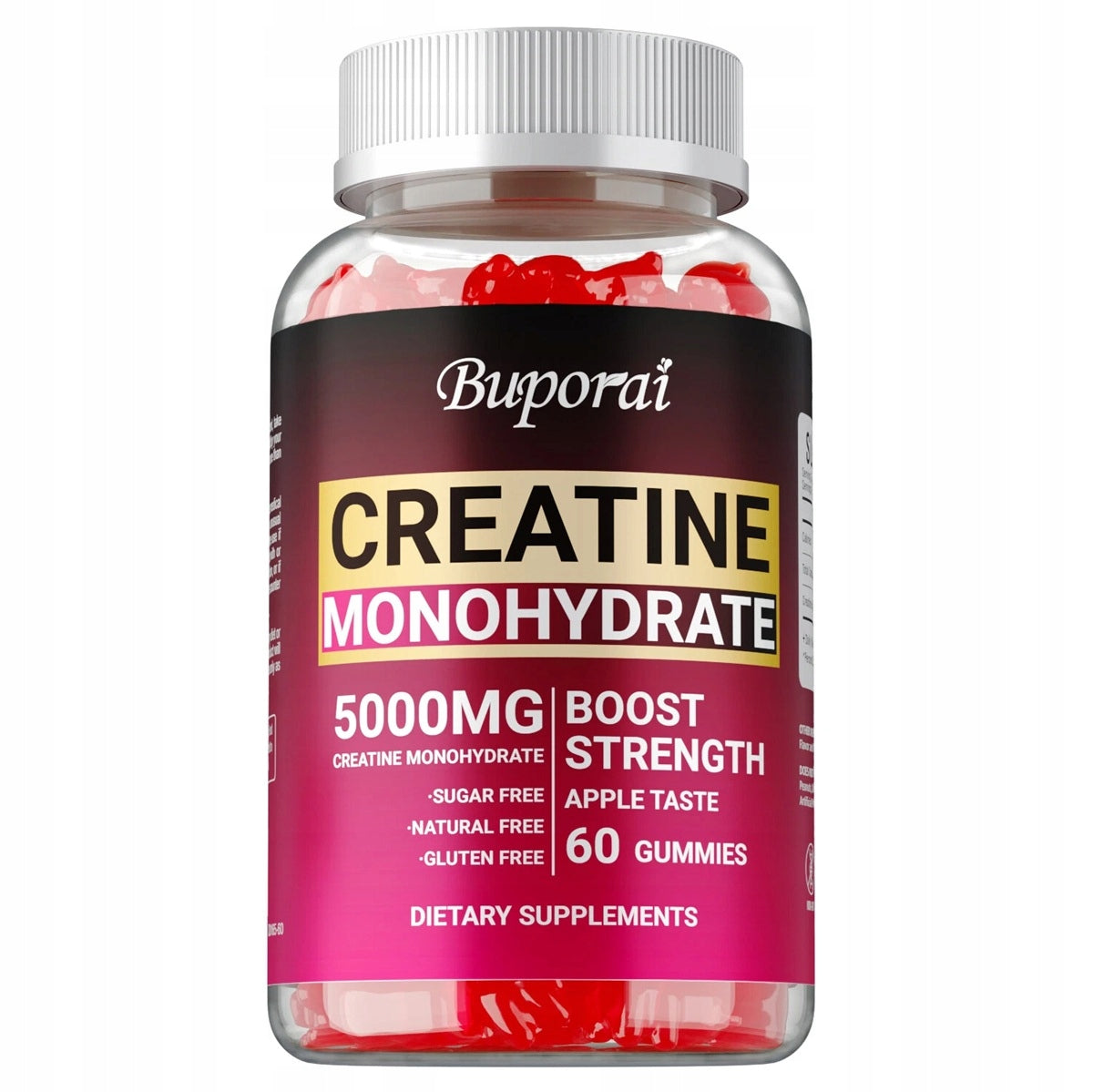 Creatine monohydrate – increases energy and endurance, promotes muscle growth