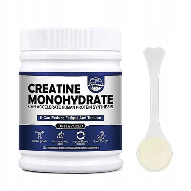 Creatine monohydrate powder – pure micronized creatine powder, bezs