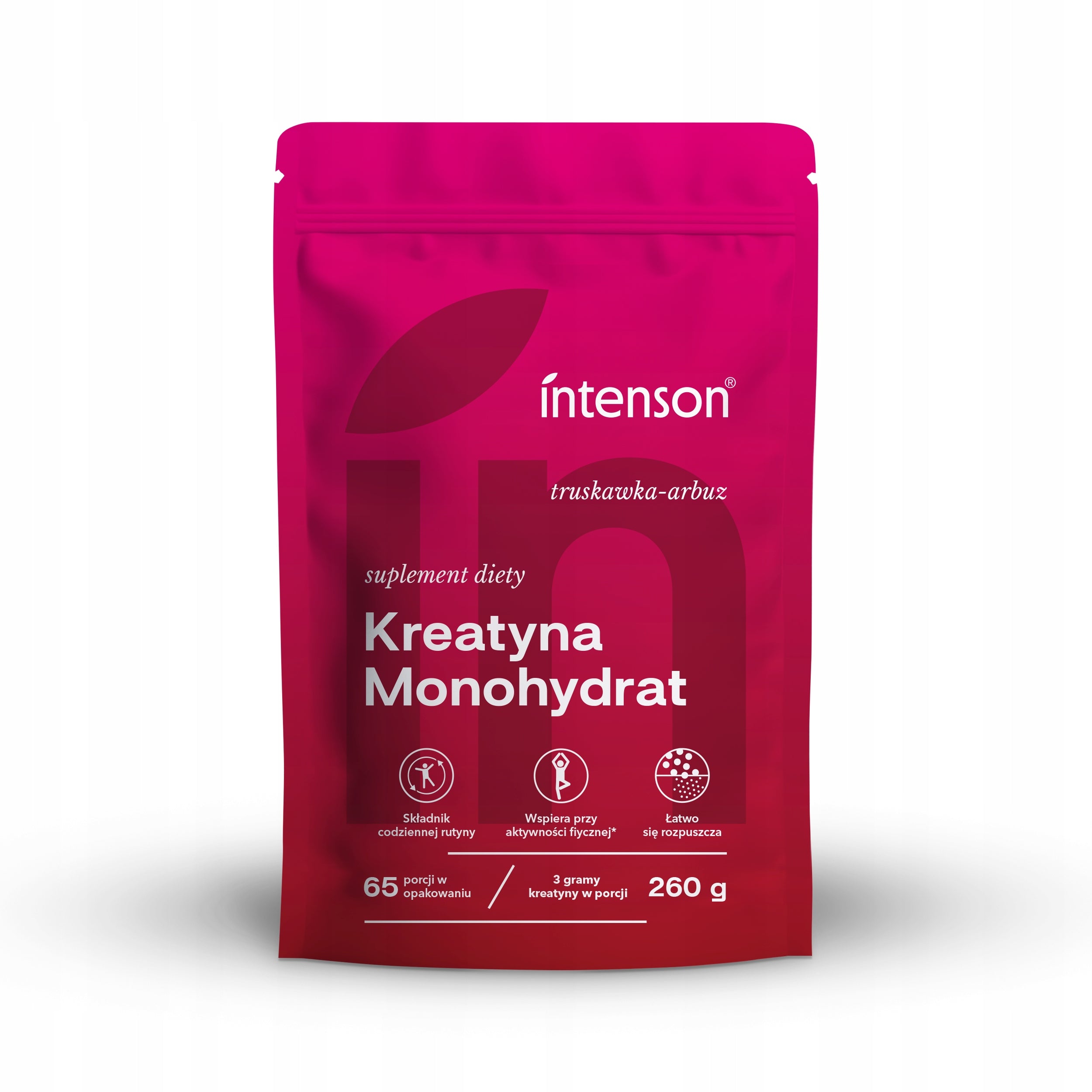 Creatine strawberry powder 260g + Multi Collagen sachet with strawberry flavor Expiration date at least six months from the date of purchase