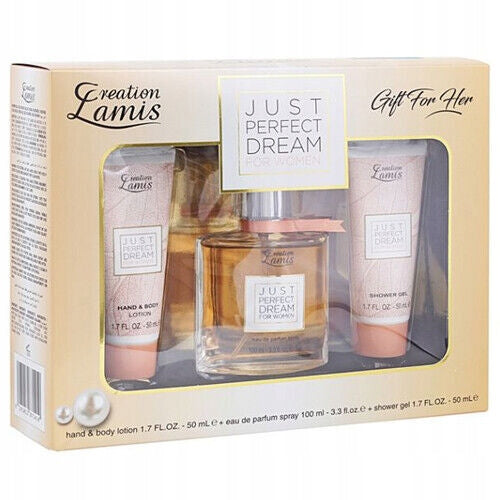 Creation Lamis Just Perfect Dream Women's 3el Cosmetics Gift Set