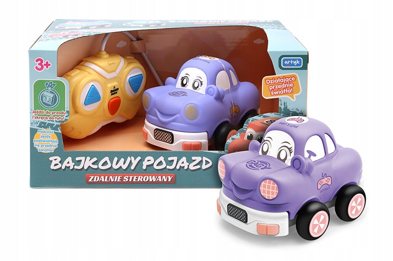 Creative Fairytale Remote Controlled Vehicle - Purple Car Remote Control
