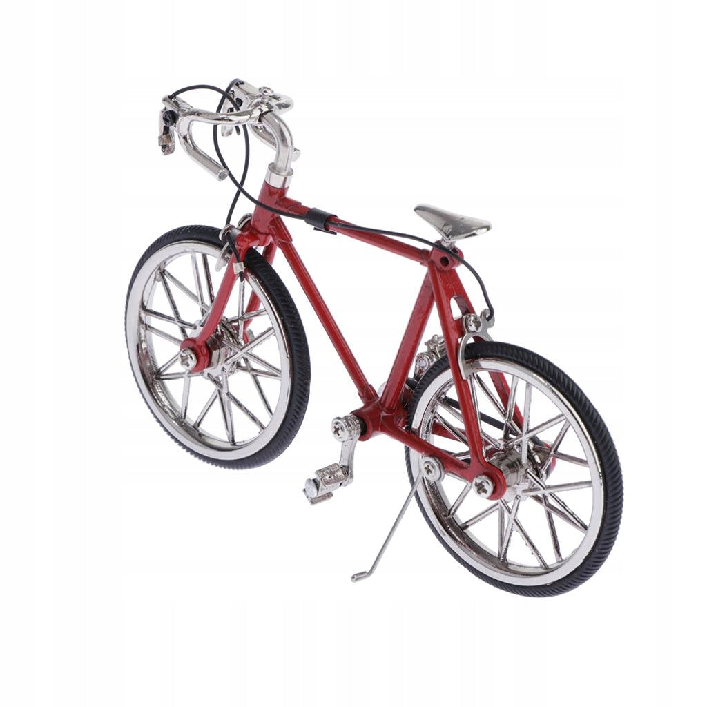 Creative Metal Fixed Gear Model Bicycle Figurine, Home Decor Red Brand no brand