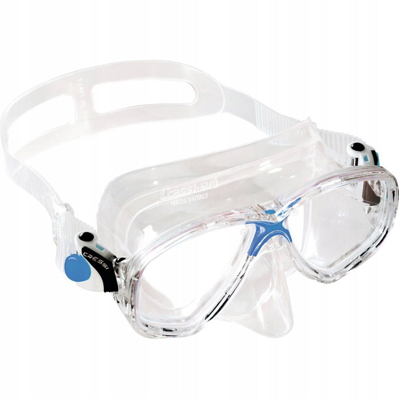 Cressi mask Marea Junior Colour: transparent/blue