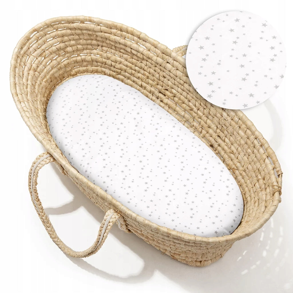 Crib Stroller Gondola Sheet with Cotton Elasticated Brand Pepi