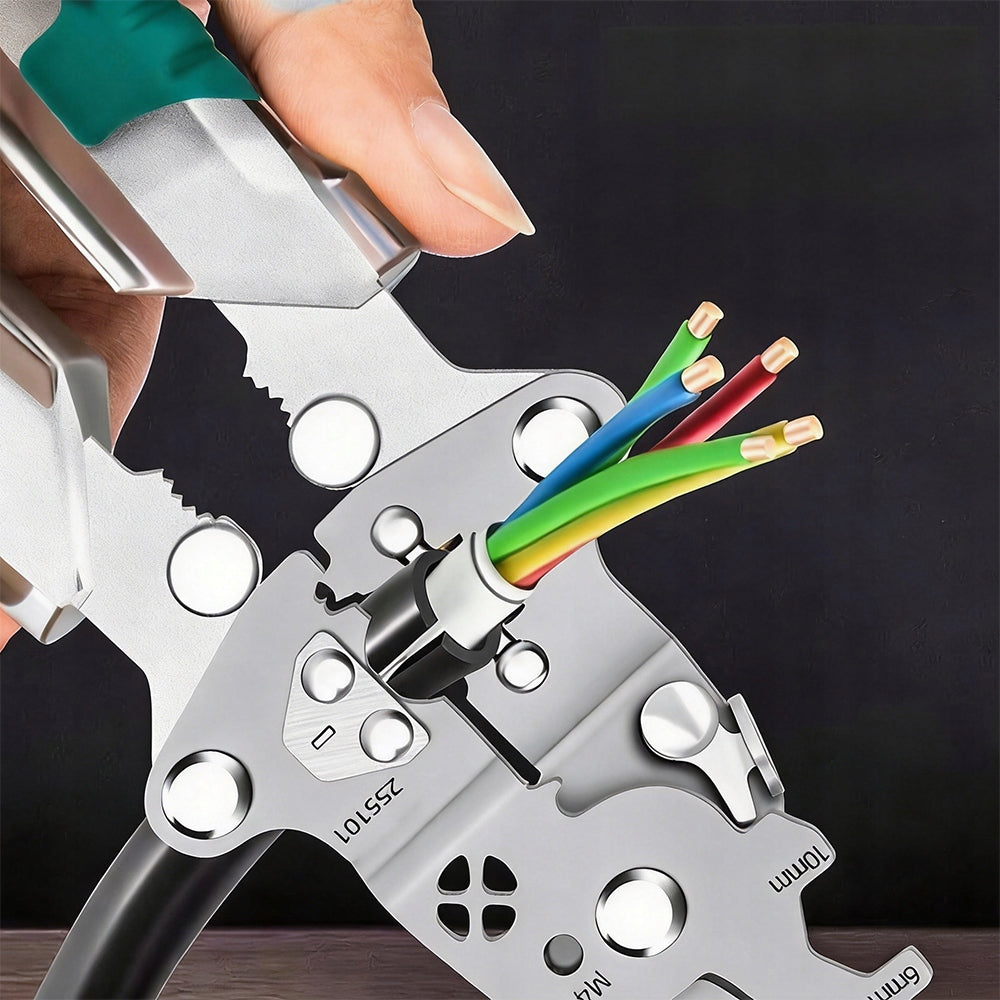 Crimper Pliers Multifunctional Portable Durable With Voltage Tester Product weight with unit packaging 0.23 kg