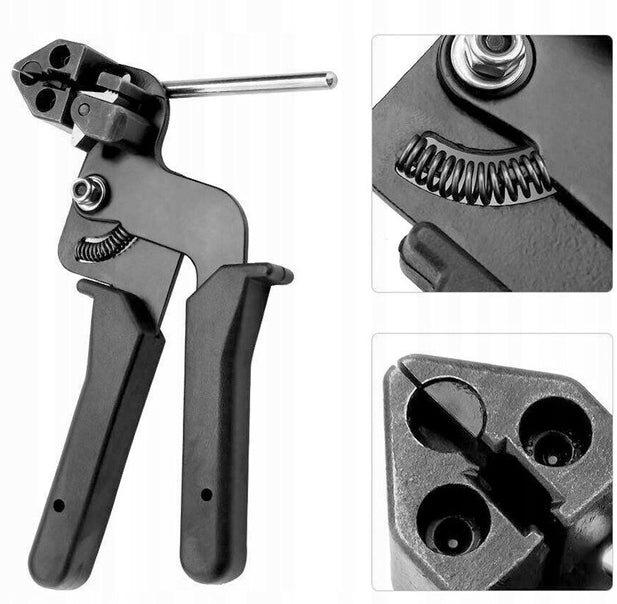 Crimping Machine for Steel Bands Cutter 12MM Cable Cutting Crimping Length 12 mm