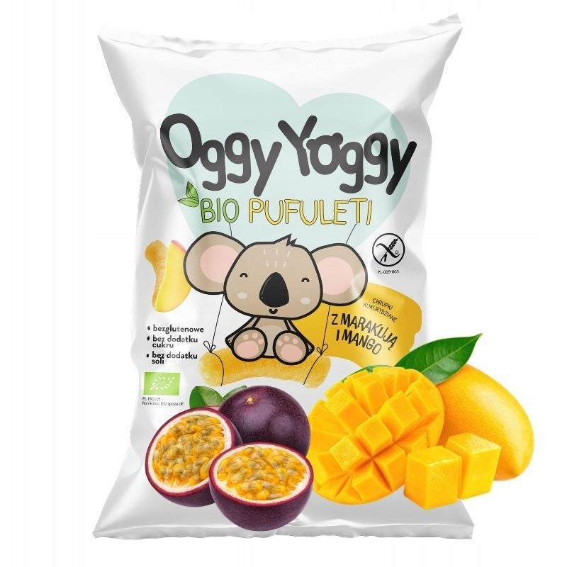 Crisps pufetti for children mango 35g OGGY YOGGY sugar-free gluten-free