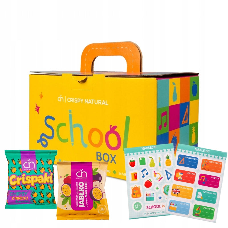 Crispy Natural Back to School Box Set Dried Fruit Snacks Gadgets Manufacturer code ZCN000022