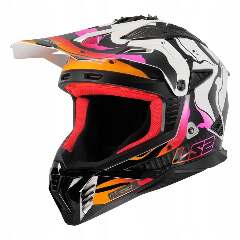 Cross Helmet LS2 MX708 Fast II Wash White ECE 22.06 homologation Manufacturer's catalog number MF32370