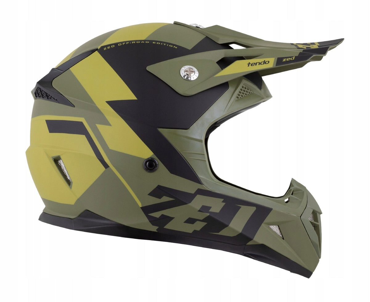 Cross enduro motorcycle helmet ZED X1.9 Mat XS ECE22.06 + goggles for intercom Manufacturer's catalog number M140-2362-XS
