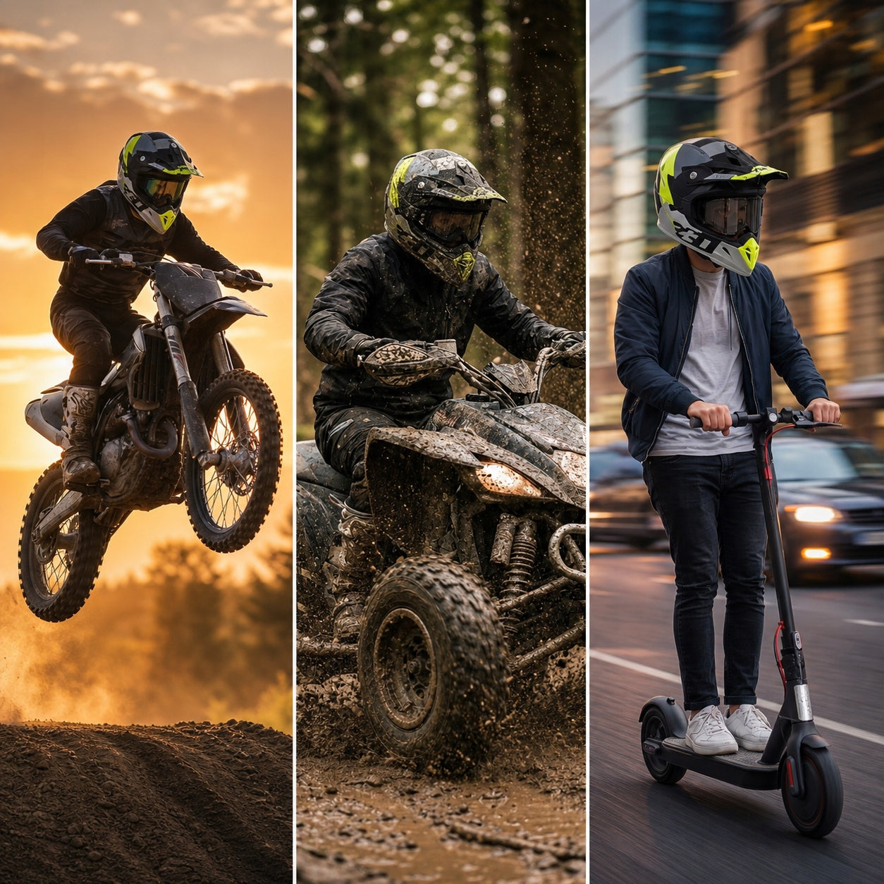 Cross enduro quad helmet ZED X1.9 XS silver mat ECE2206 + goggles for intercom Packaging status original