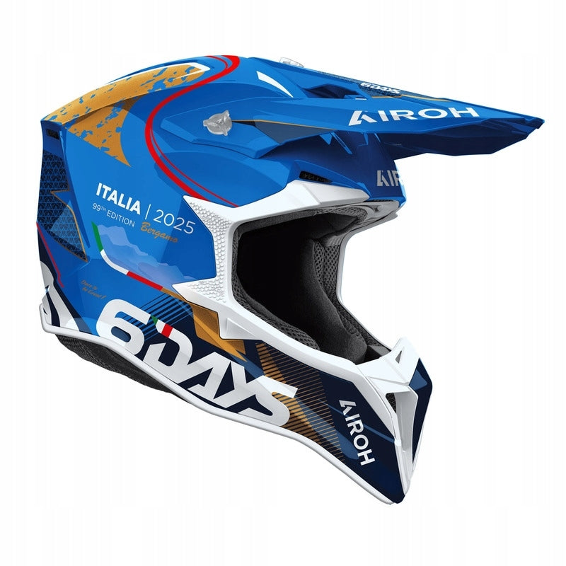 Cross helmet Airoh WRAAAP 6DAYS Italy Gloss jaw M 57-58cm Packaging status original