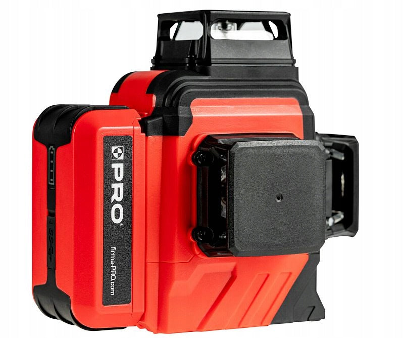 Cross laser 3x360 PRO AQ3DG 30m set plus green beam PRO L1207 Power supply rechargeable battery