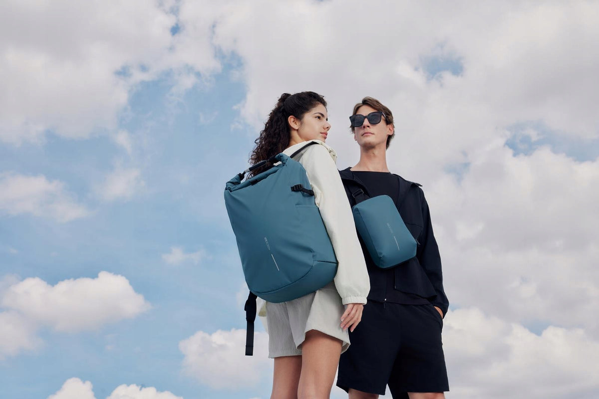 Crossbody Bag XD Design Urban Sling Blue (Sage Blue) P706.2715 Additional features one shoulder