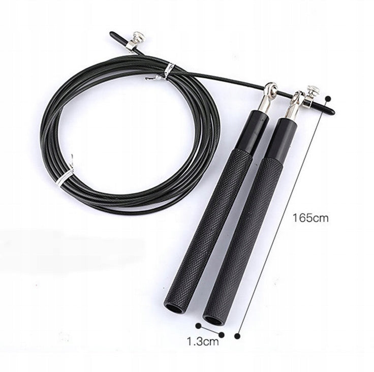 Crossfit Roller Bearing Jump Rope Speed Super 300 cm Steel Rope length 3 cm