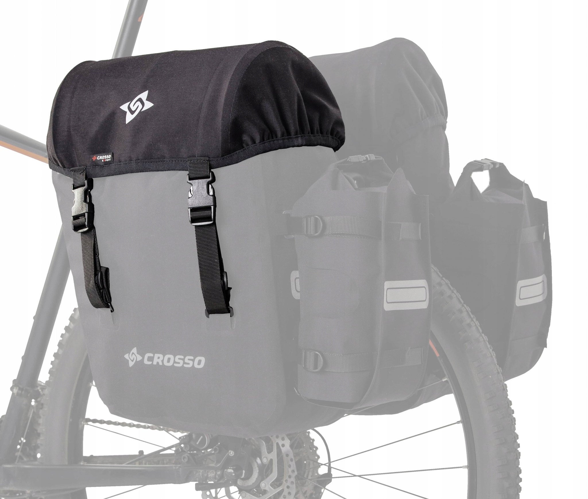 Crosso Expert 66 / System Rail - black colour Kind rear