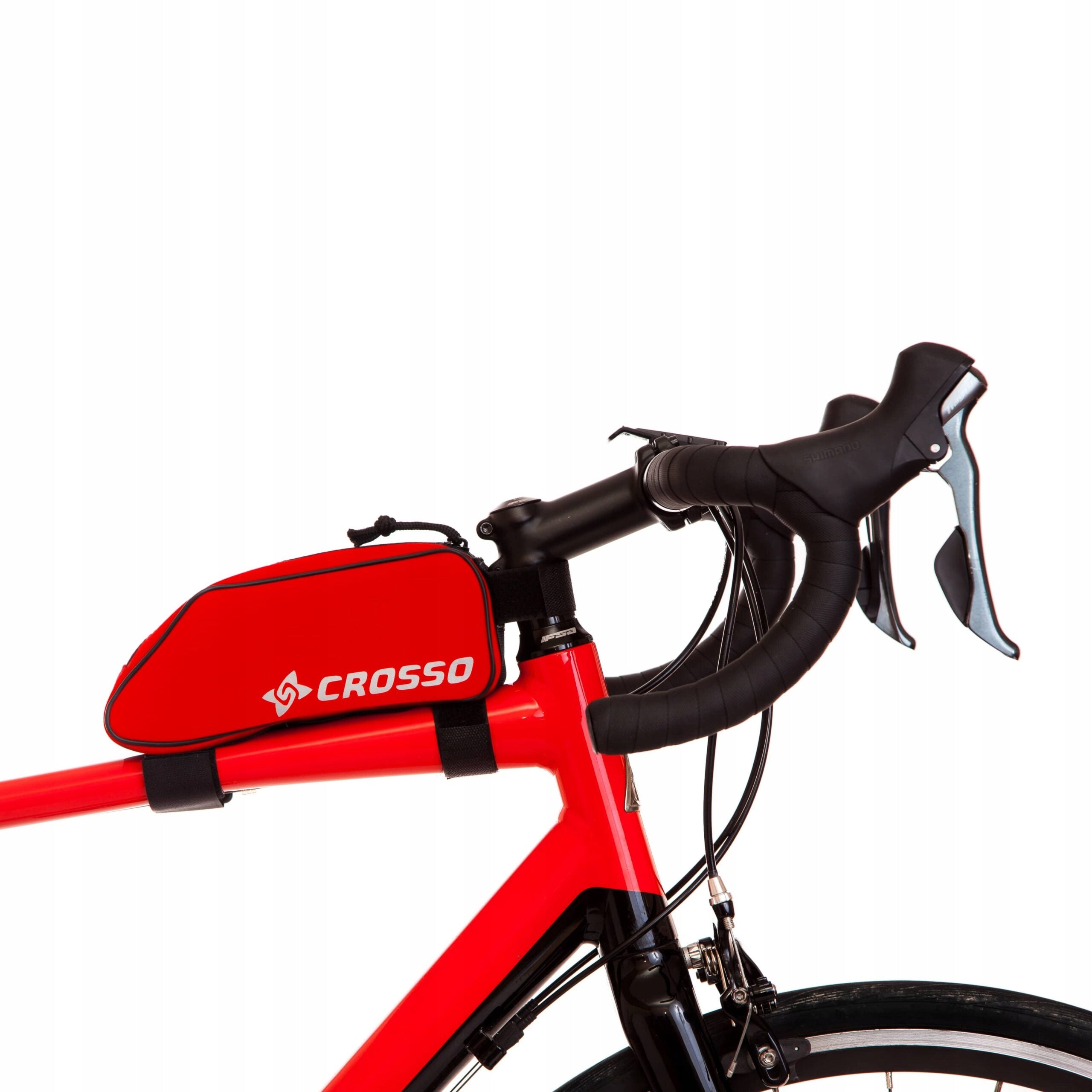 Crosso Zipper TOP - red colour