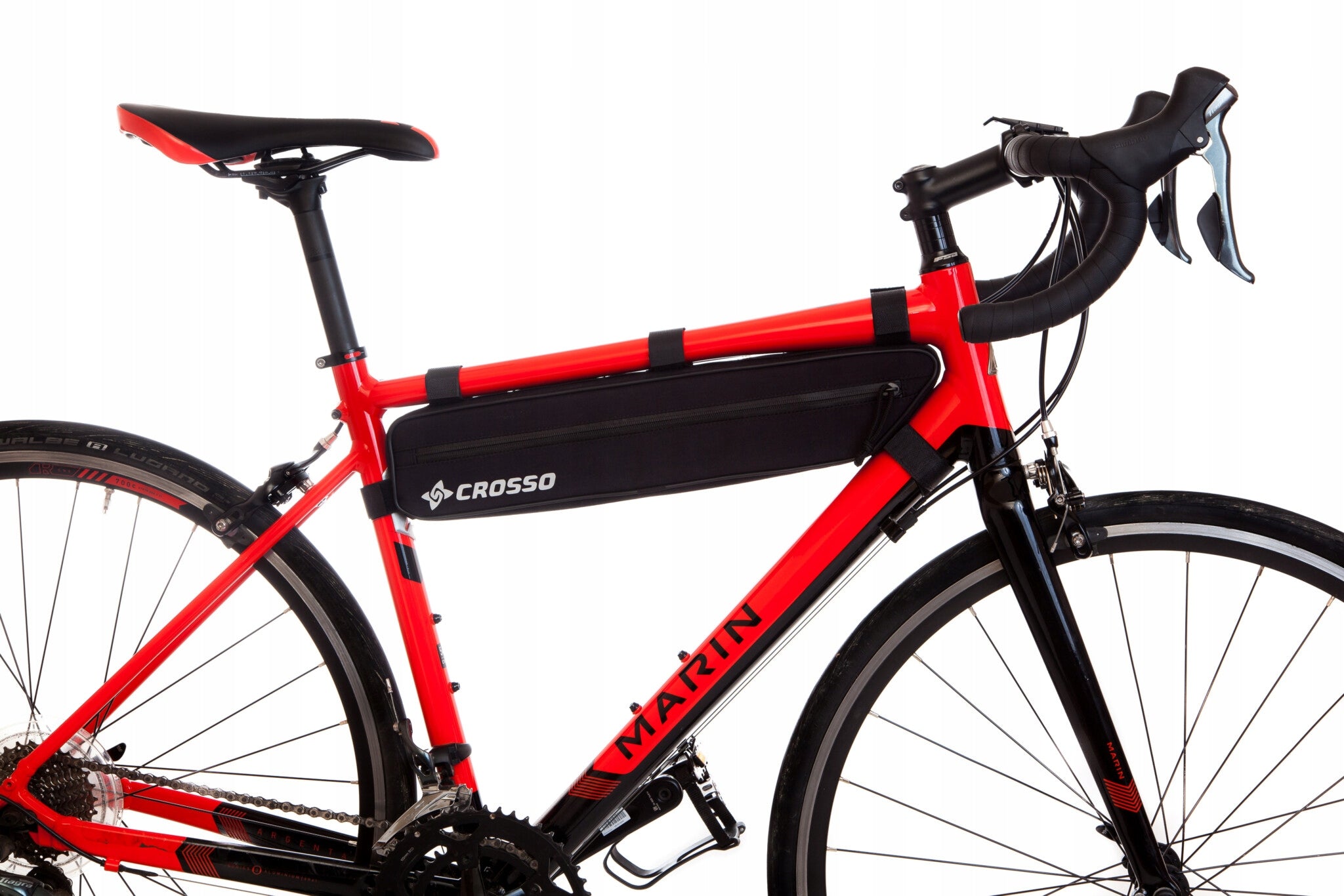 Crosso Zipper XL Bike Bag - Black Color black
