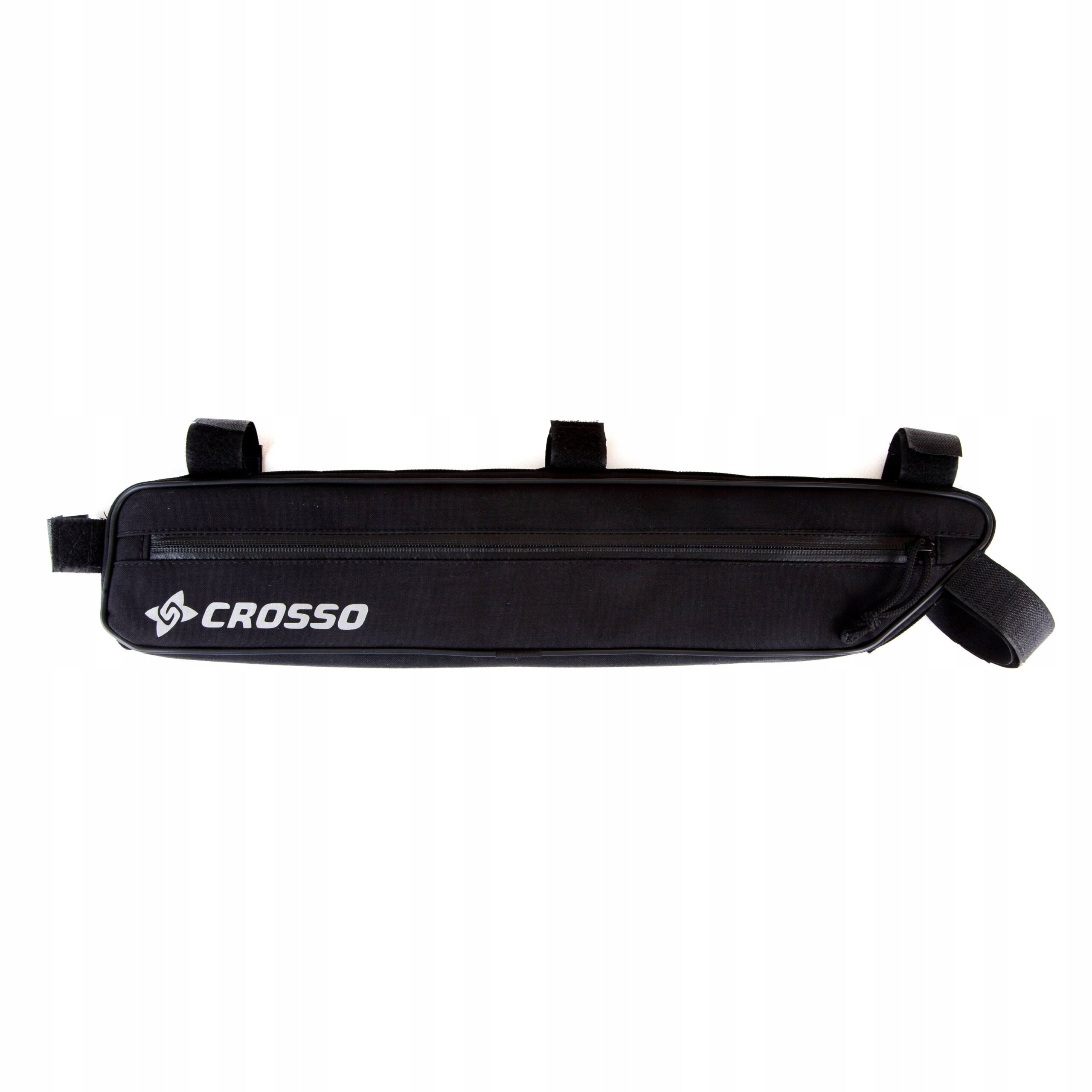 Crosso Zipper XL Bike Bag - Black