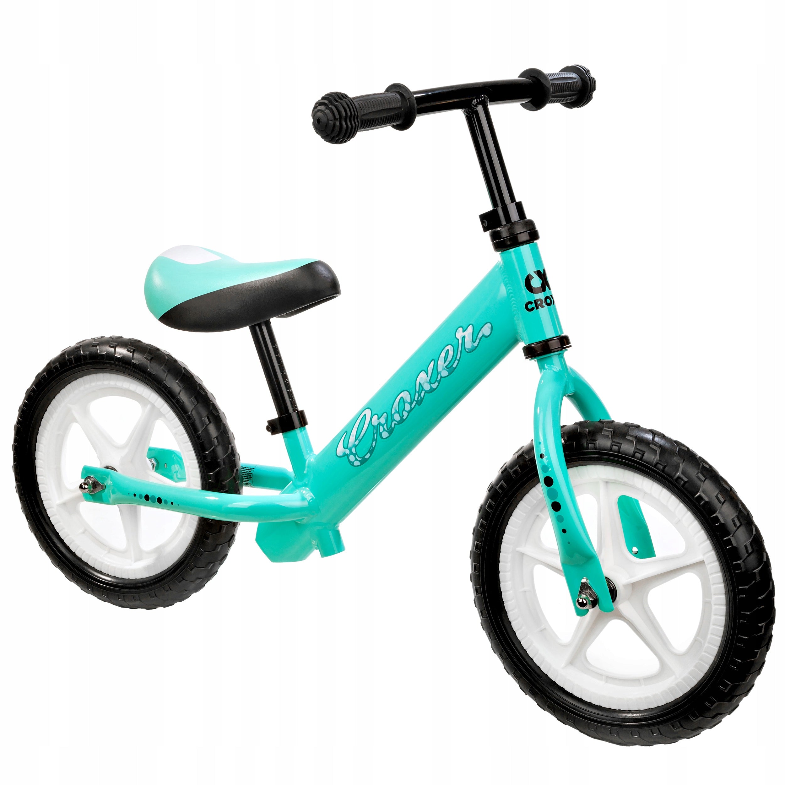 Croxer Cadea Black/Mint Balance Bike Brand Croxer