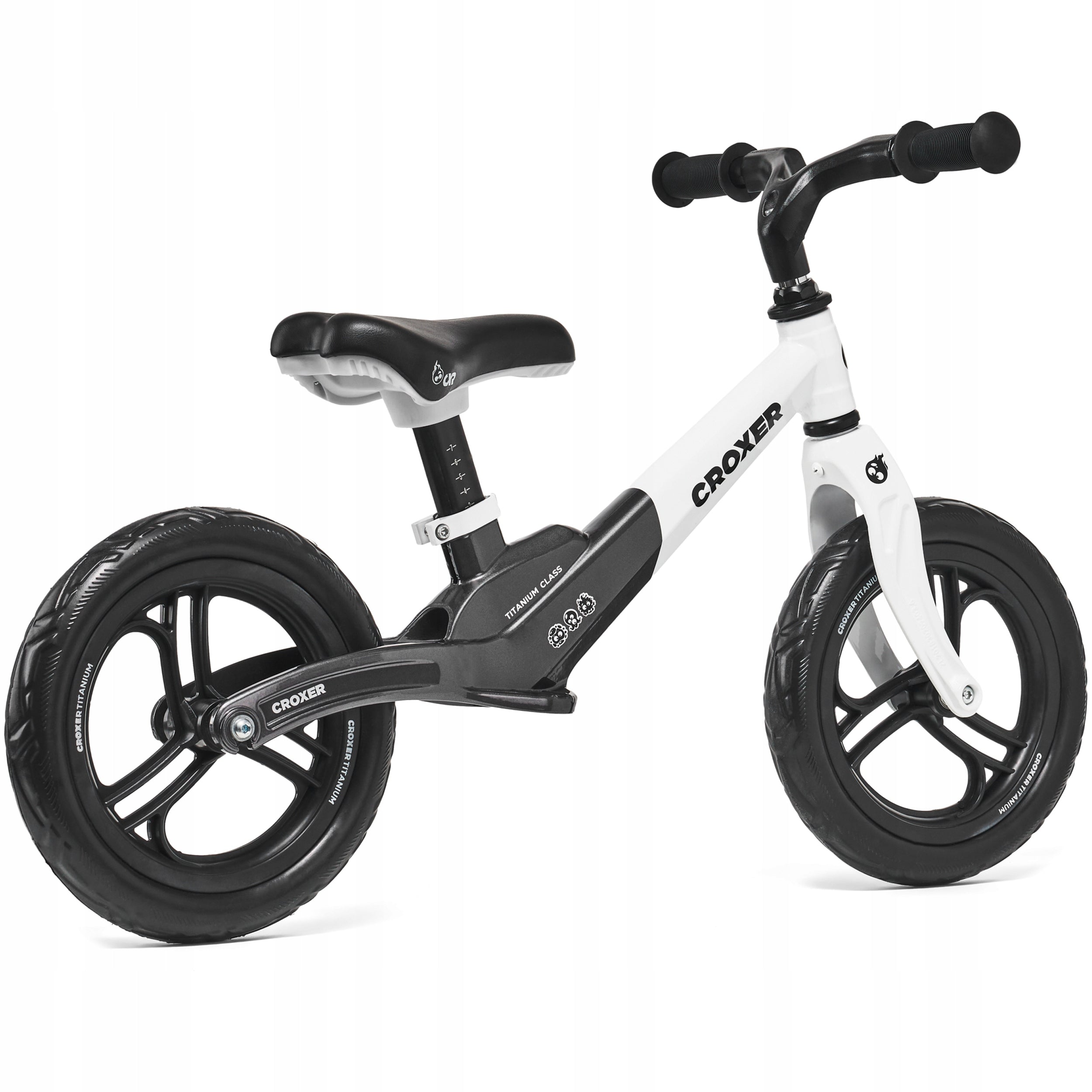 Croxer Titanium Pro Black/White Balance Bike Manufacturer code 324103