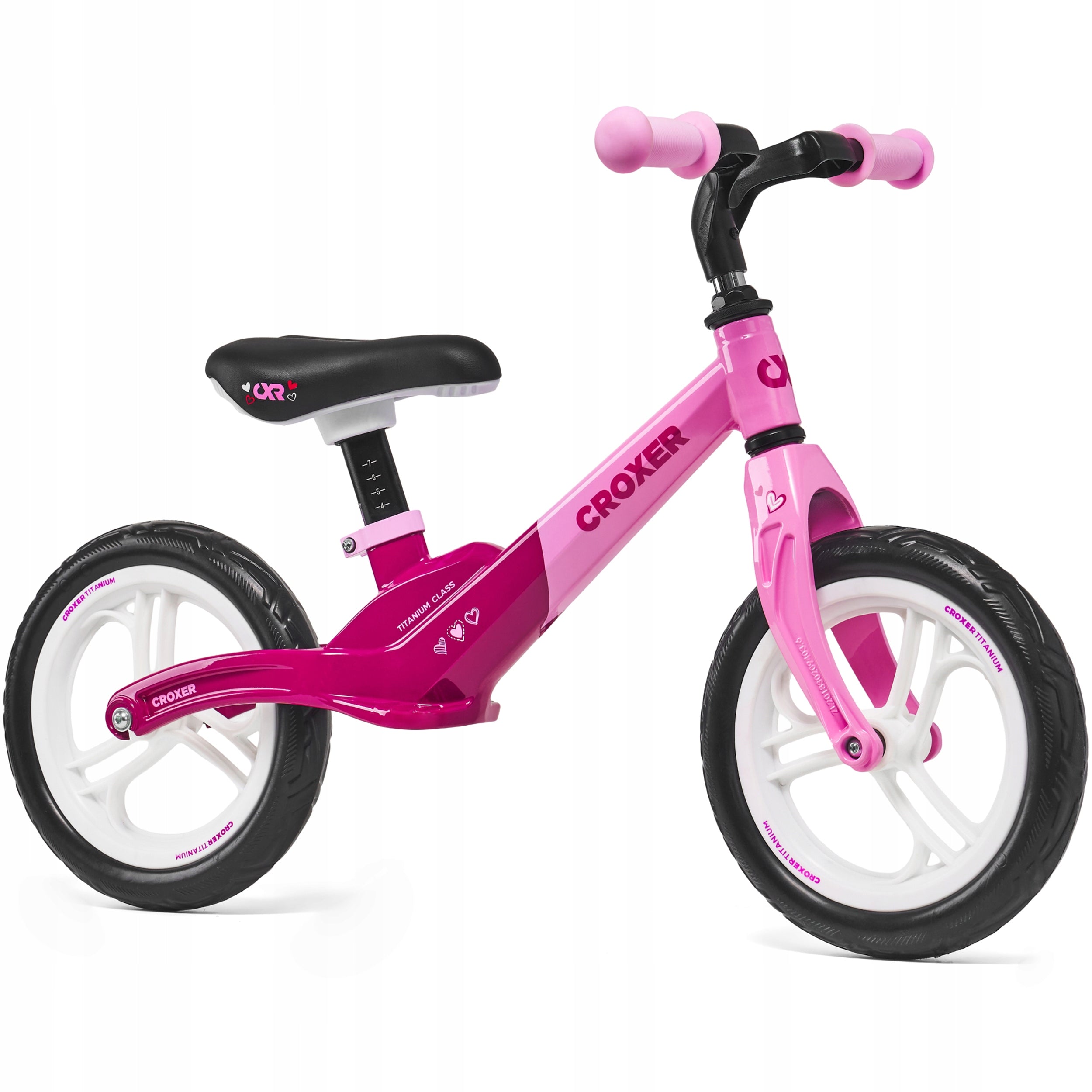 Croxer Titanium Pro Pink Balance Bike