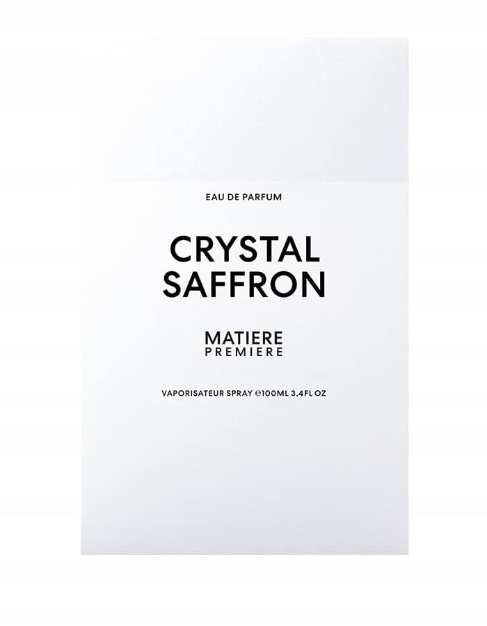 Crystal Saffron by Matiere Premiere for Unisex - 3.4 oz EDP Spray Brand Matiere Premiere