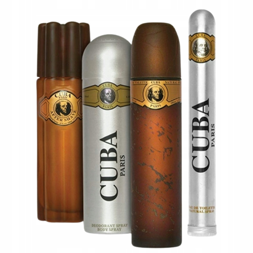 Cuba Men's XXL Gift Set 4 Cosmetics in Deo EDT Bucket ASL EAN (GTIN) 5425017732334