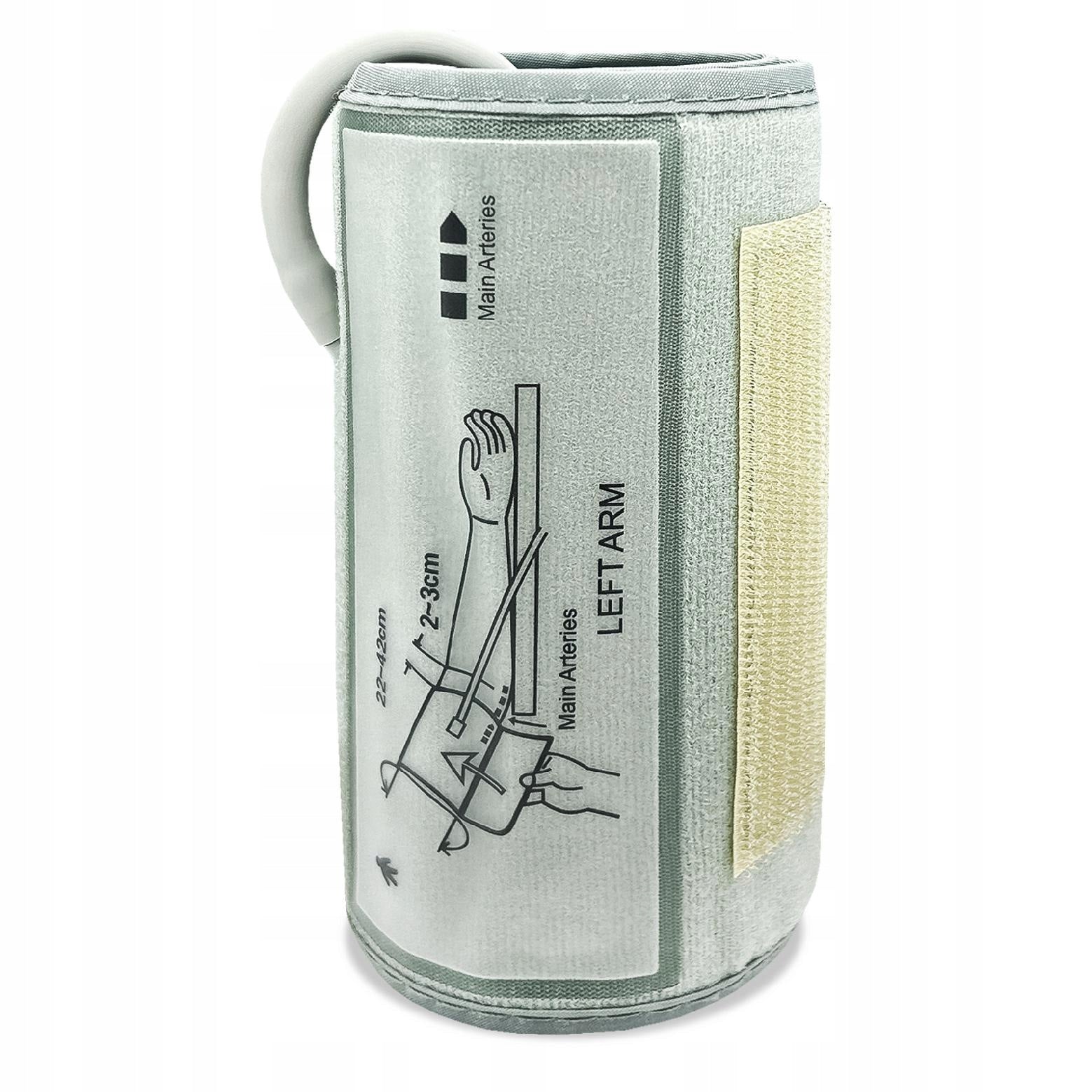 Cuff for blood pressure monitor rolled 1 hose 22-42 cm universal Medical device type accessories for a medical device or a product without an intended medical purpose