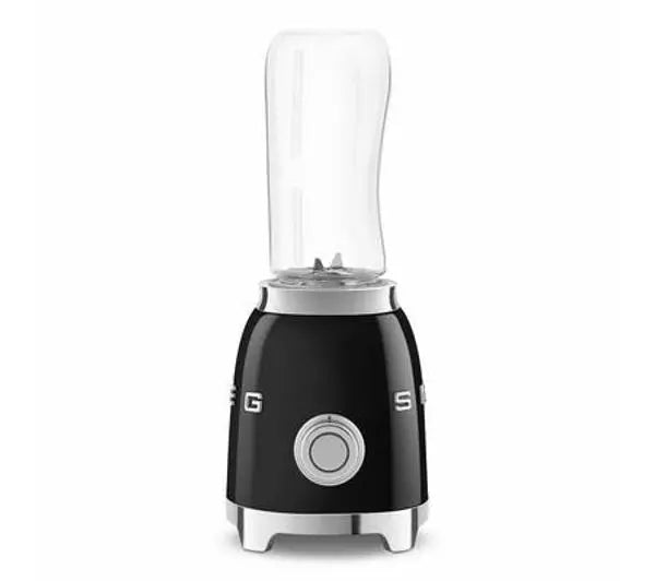 Cup Blender Smeg PBF01BLEU 300W 0,6L 2 Bottles Black for Mixing Packaging status original