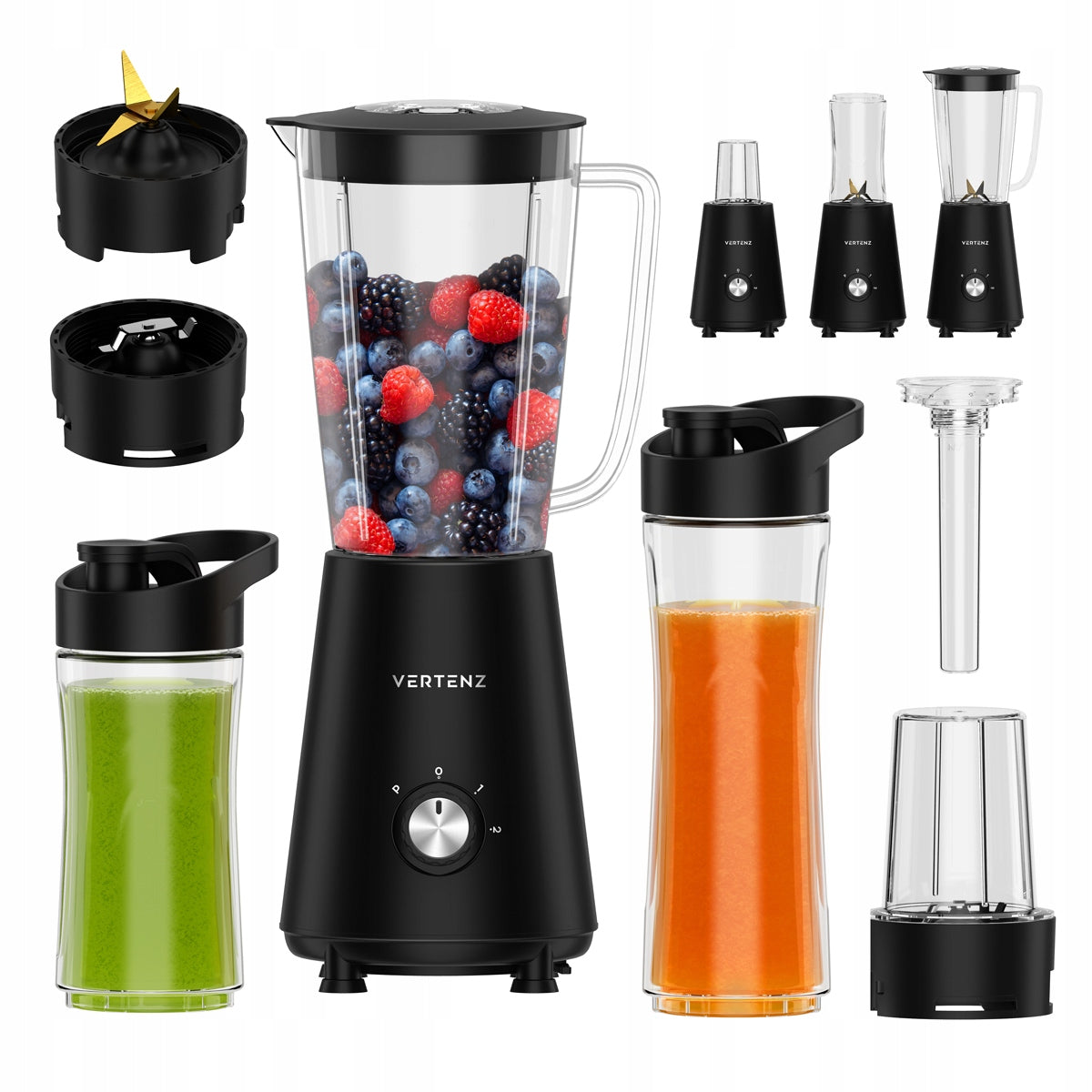 Cup blender Bottles VERTENZ 4in1 800W