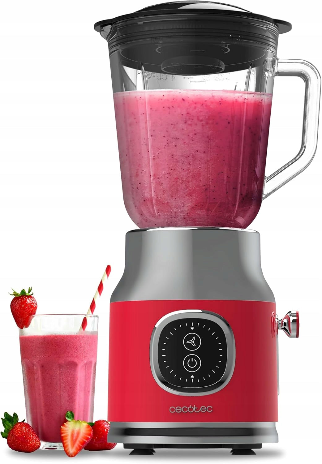 Cup blender Cecotec 03935 800 W red