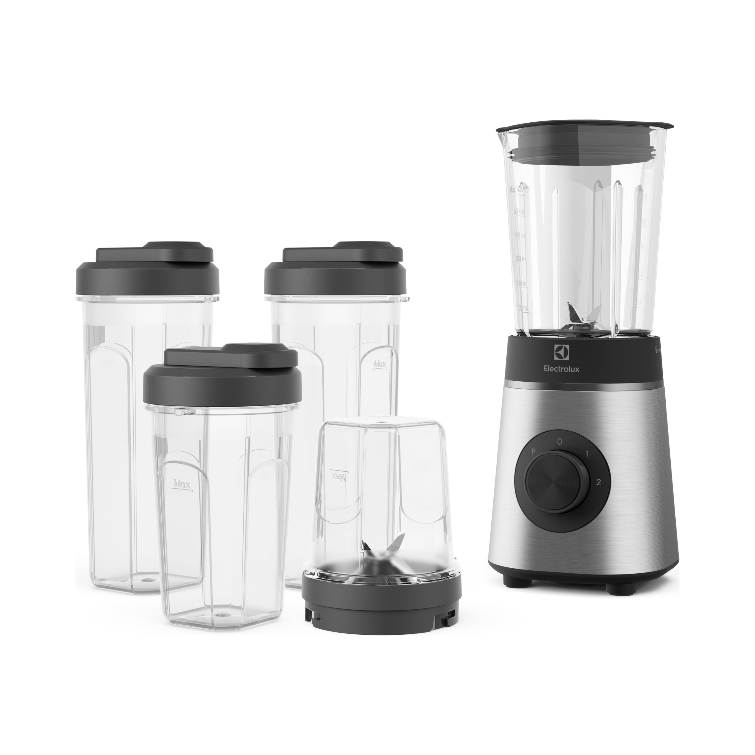 Cup blender Electrolux Create 4 E4CB1-6ST 350 W silver/grey