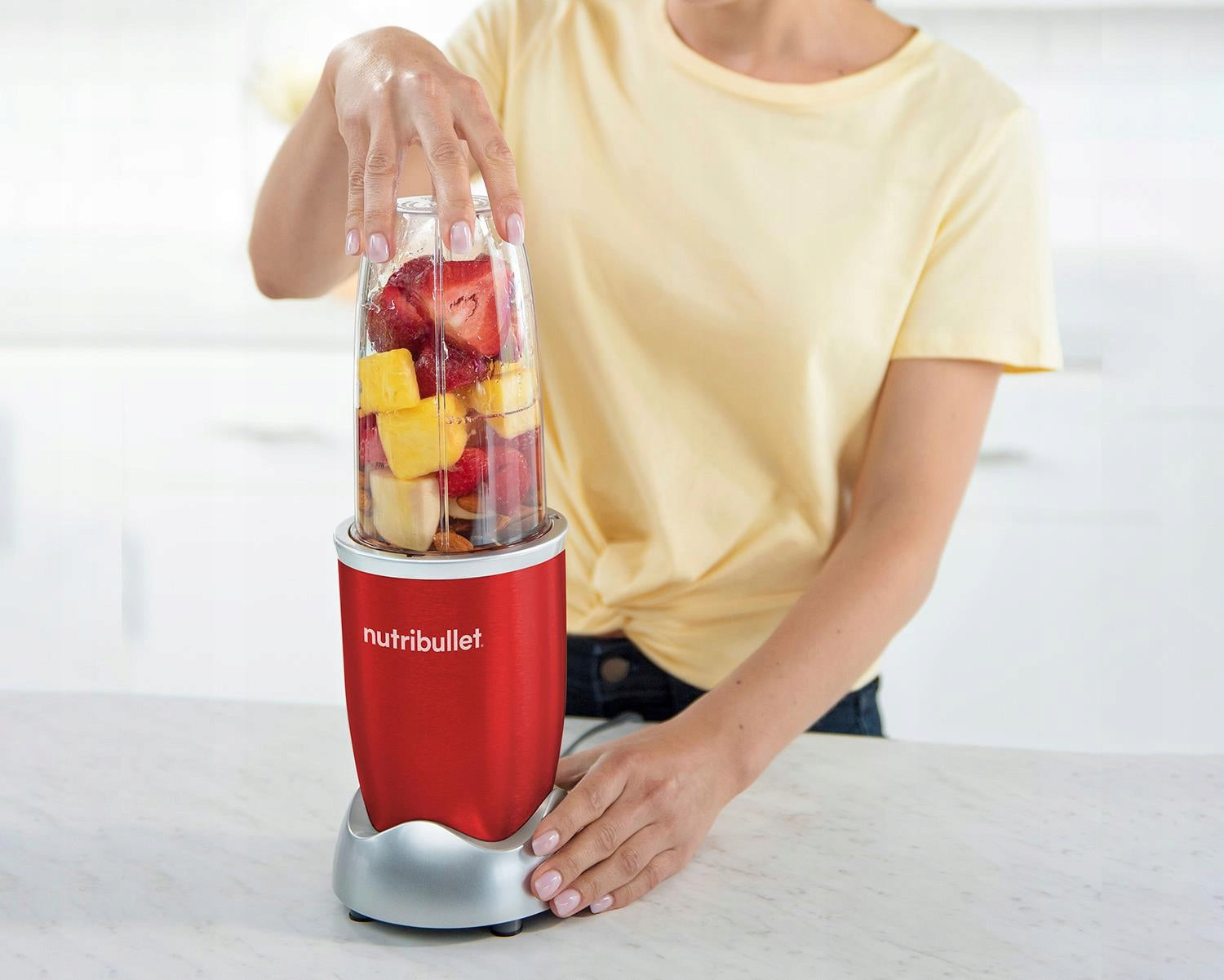 Cup blender NutriBullet NB907R 900 W red Manufacturer code 0C22300042