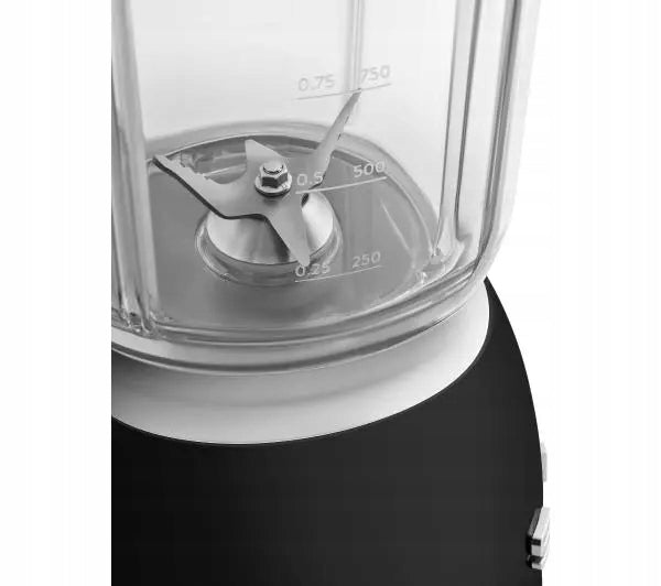 Cup blender Smeg BLF03BLEU 1,5L black 50'S Style - ON THE SPOT Brand Smeg