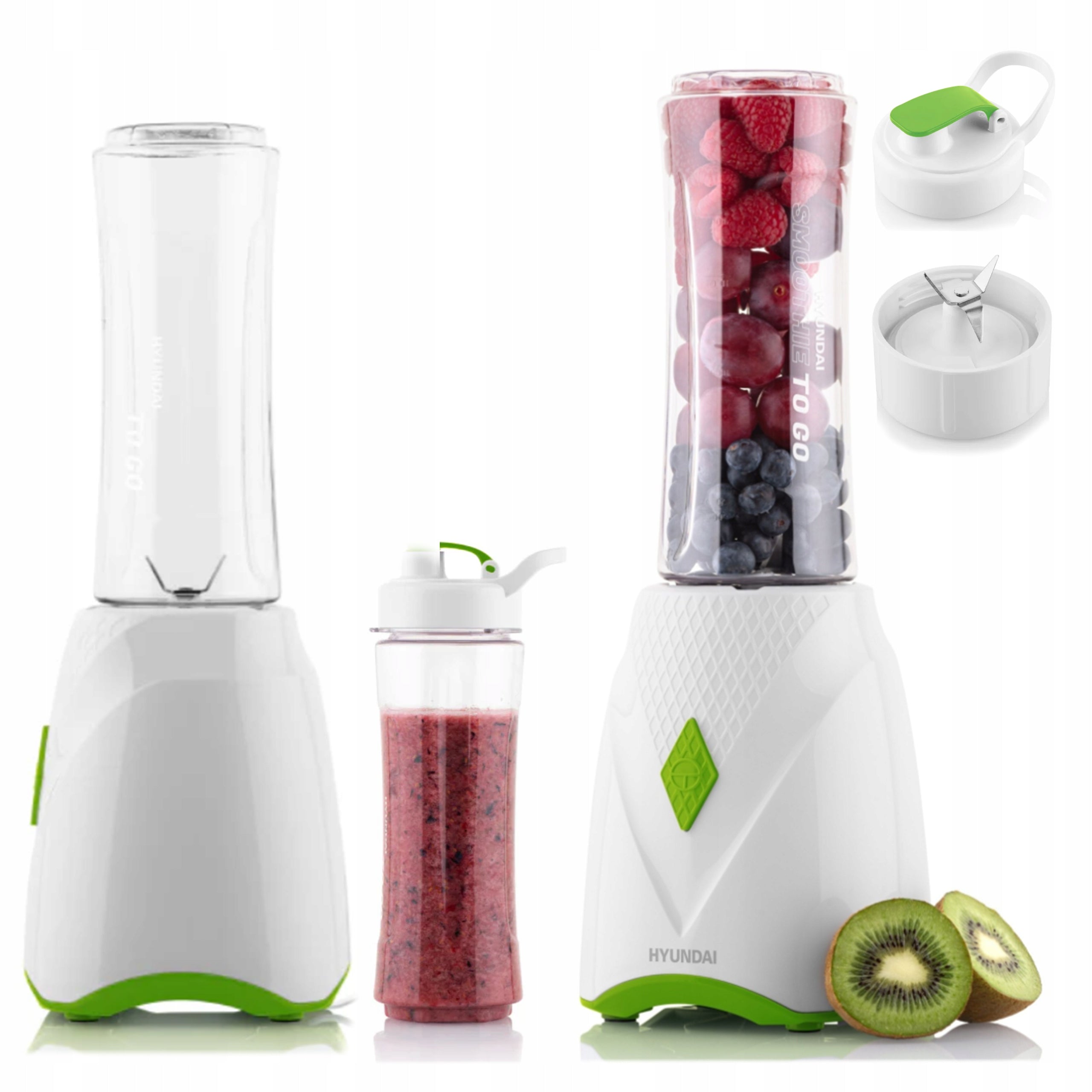 Cup blender for smoothie 300W TO GO water bottle strong cocktail 2in1