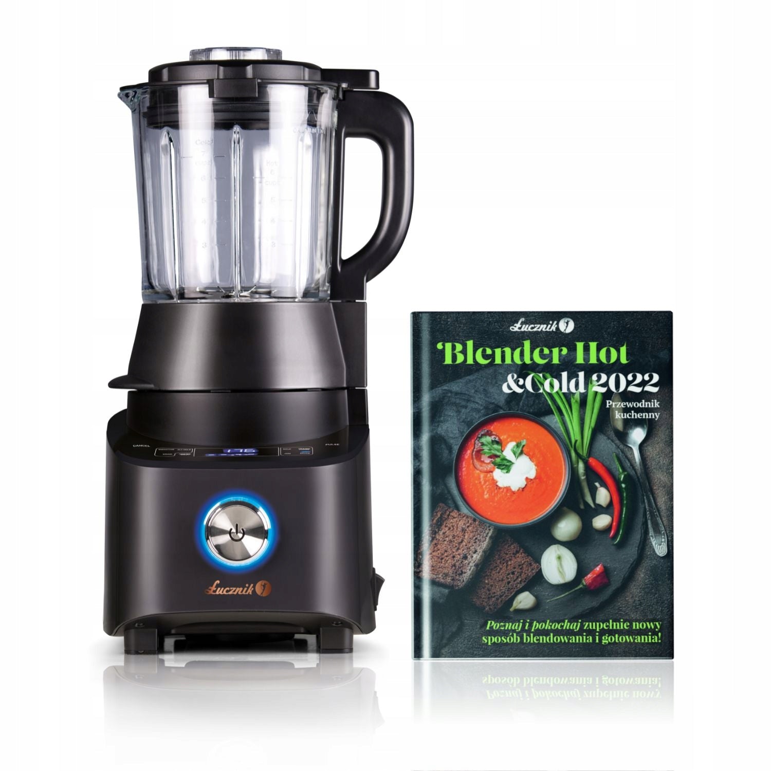 Cup blender Łucznik Hot&Cold 1500W multifunctional cooking glass