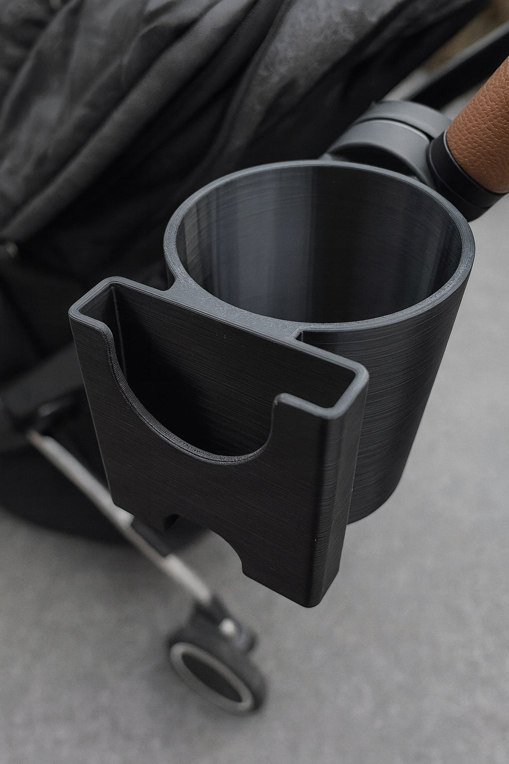 Cup holder bottle phone for stroller Cybex universal. Black. Packaging status original