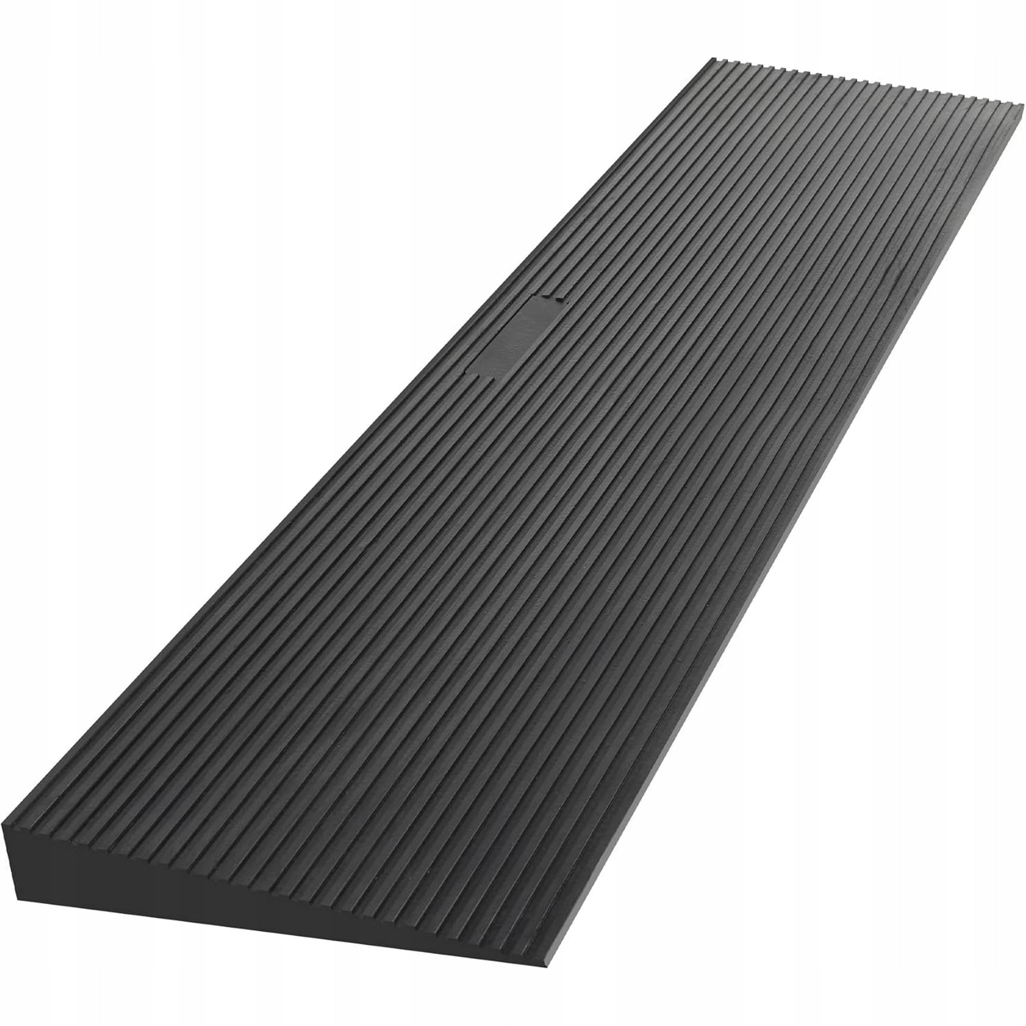 Curb Raid Rubber Threshold Ramp 90 x 15 x 2.5 CM Rubber 1PCS