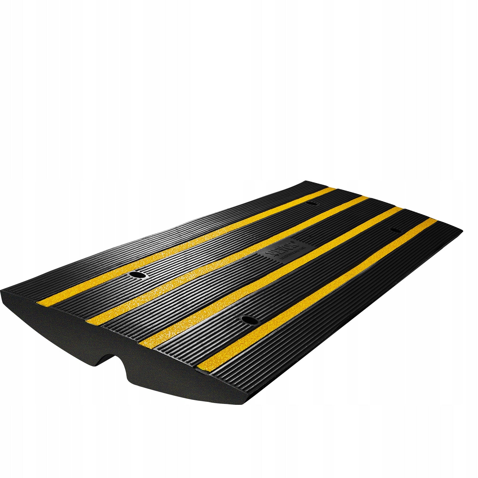 Curb Ramp 2.6 Rise Rubber 33069 lbs Expandable Full Set Loading Dock Garage Brand Vevor