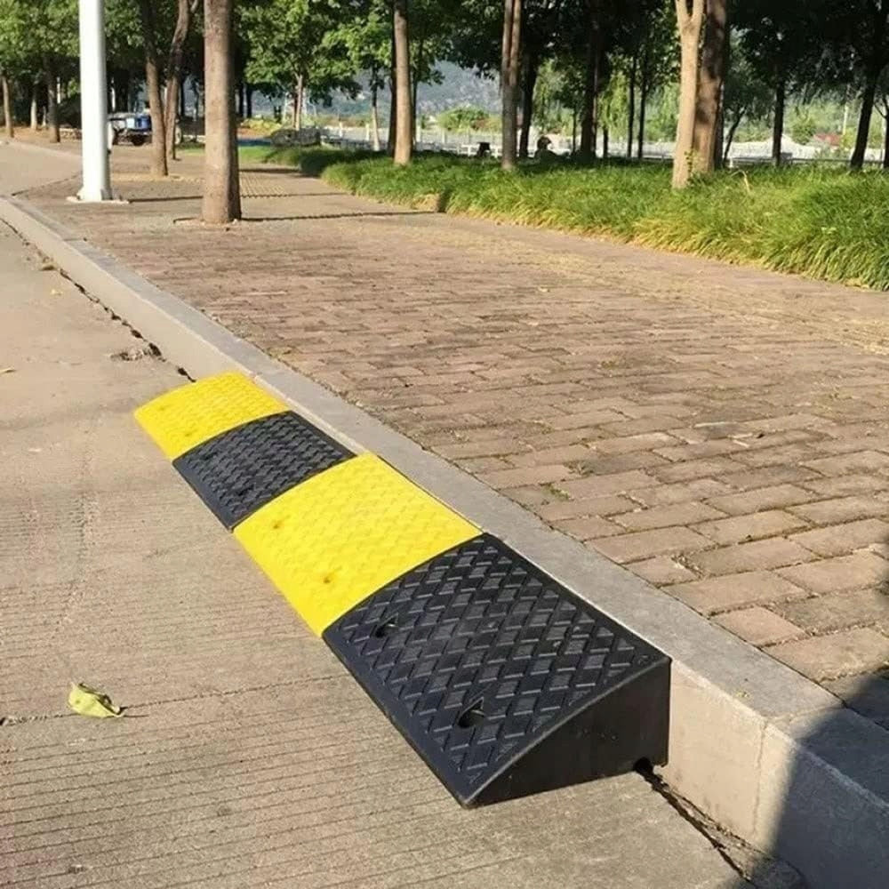 Curbside Threshold Door Raids For Wheelchairs 50x27x9 Cm Brand Bedee