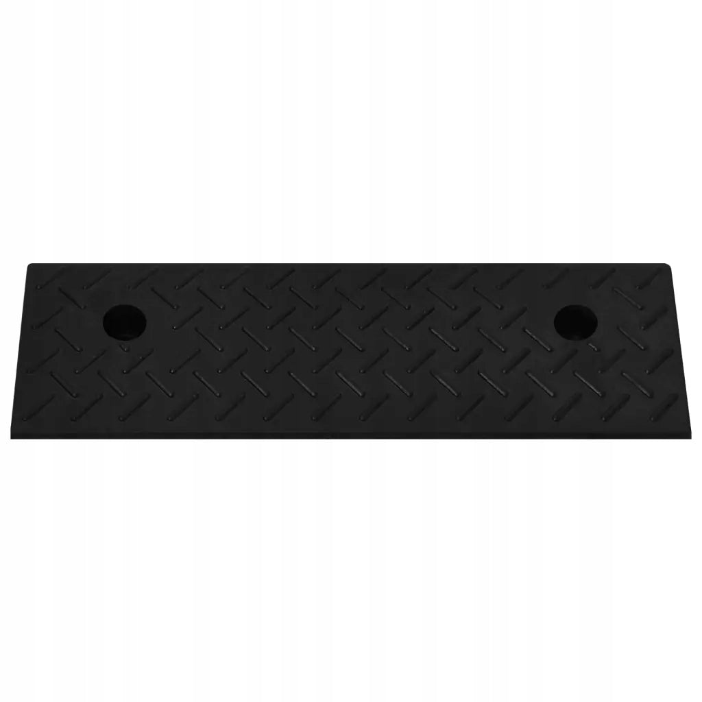 Curbside ramps, 2 pcs, 50 x 17,5 x 5 cm, rubber Product weight with unit packaging 6.02 kg