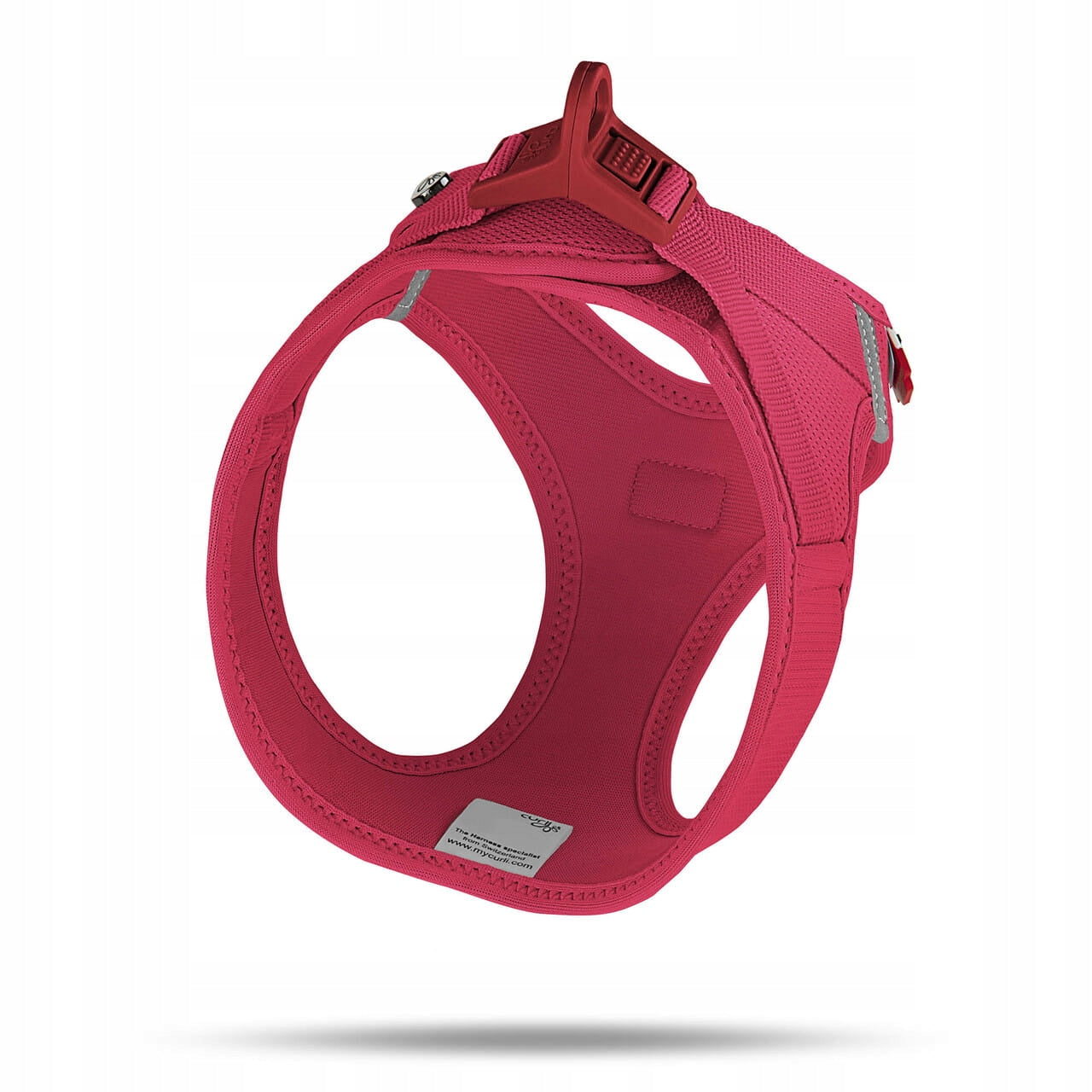 Curli Dog Harness Clasp Air Mesh Red 2XS EAN (GTIN) 7640144829629