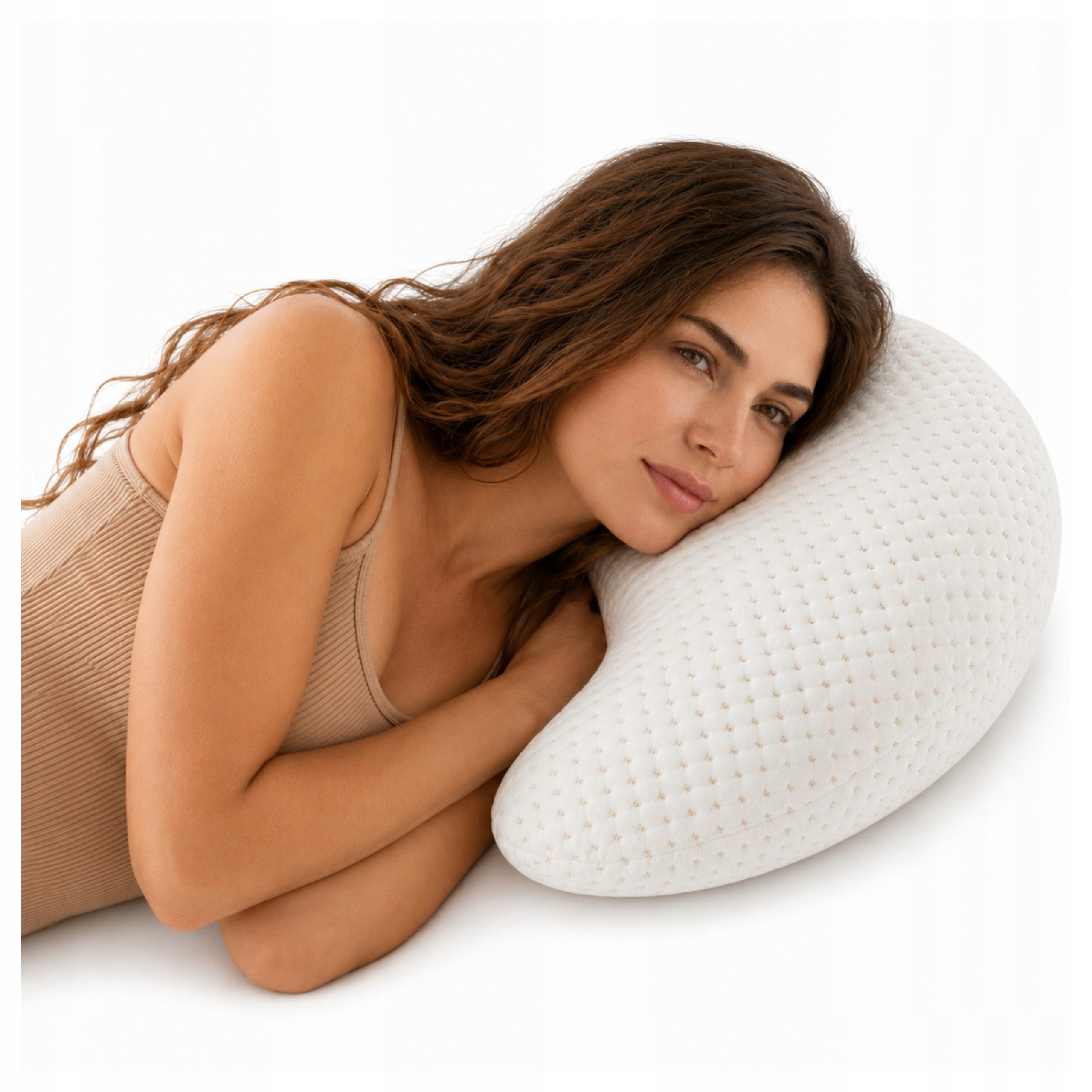 Cushion 40x60 MOONDREAM 4D Memory SOFT profiled anatomical 12 cm VISCO